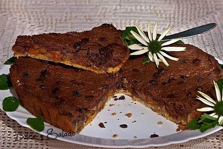 TARTA DE FRUTAS CON STREUSEL DE CHOCOLATE
