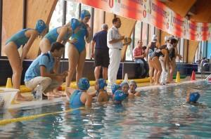 Javier Cortés, entrenador del estandarte del waterpolo andaluz, analiza lo sucedido en el curso ya finalizado Javier Cortés, durante el partido ante el 9802 navarro.