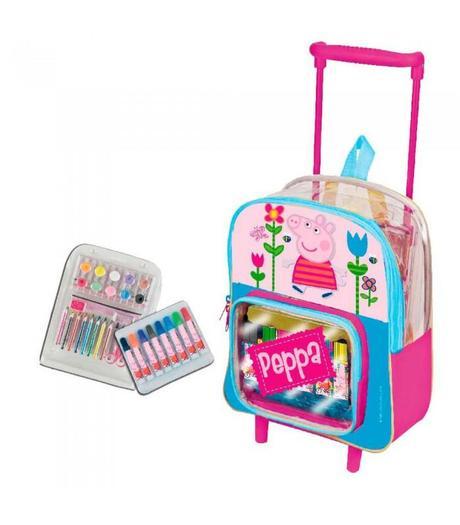 Sorteo de Mochila Trolley y Set de Pintura de Peppa Pig trolley-y-set-pintura-peppa-pig-flowers