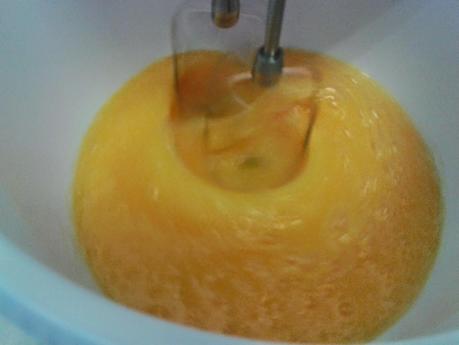 Magdalenas de naranja y vainilla