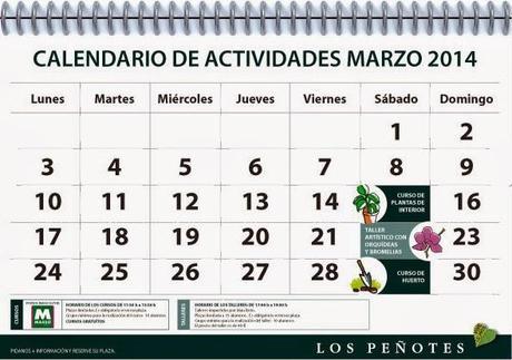 Agenda de marzo 2014