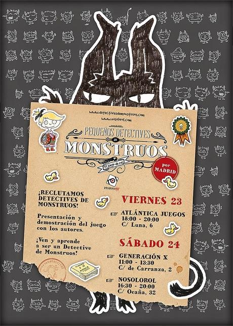 Conoce a los autores de Pequeños Detectives de Monstruos y fecha confirmada para las Lvdo Ergo Svm