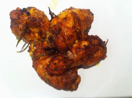 Receta: alitas de pollo morunas