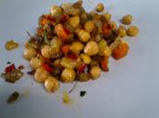 Garbanzos salteados verduras