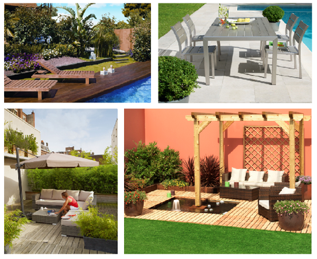 Relájese en su espacio de jardín