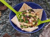 Ensalada vinagreta queso azul