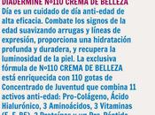 Probando Diadermine 110, crema belleza noche