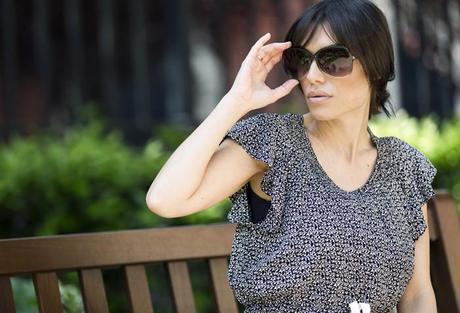 street style barbara crespo top with ruffle sleeve the corner fashion blogger outfit blog de moda street style barbara crespo top with ruffle sleeve the corner fashion blogger outfit blog de moda