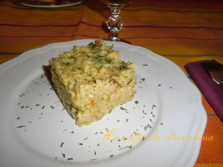 Risotto de verduras con arroz Carnaroli