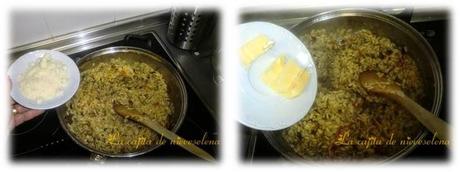 Risotto de verduras con arroz Carnaroli