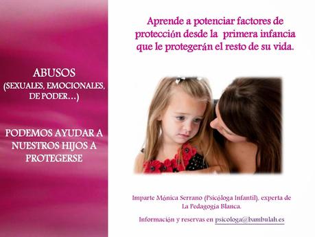 Taller online: ¿Cómo proteger a nuestros hijos de sufrir abusos sin generarles miedo?