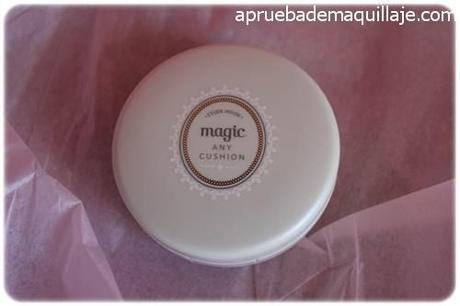 Polvera del precious mineral magic any cushion tono Magic Mint de Etude House