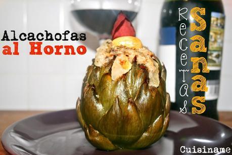 alcachofas, recetas sanas, recetas originales, verduras, almendras, avellanas, alcachofas al horno, recetas de cocina, recetas fáciles, humor