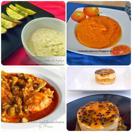 15 Menú vegetariano con recetas de otros blogs