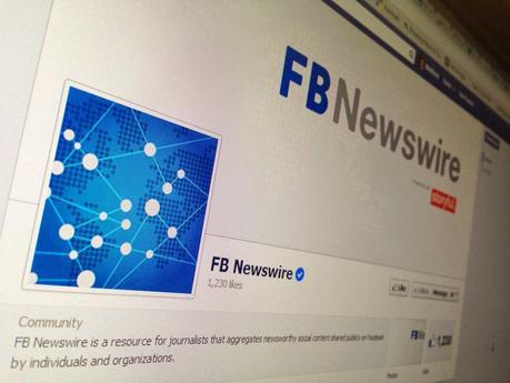 Facebook anuncia su Agencia de Noticias (Newswire) basada en los usuarios