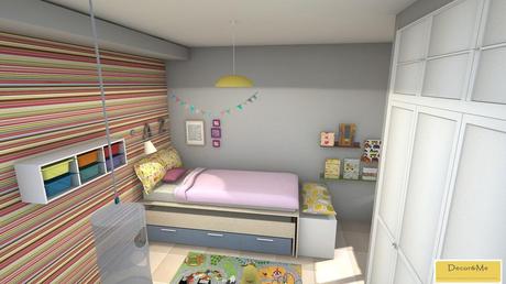 DECOPEDIA 4: UN PROYECTO DE HABITACIÓN INFANTIL COMPARTIDA CON MUCHO COLOR
