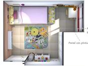 Decopedia proyecto habitación infantil compartida mucho color