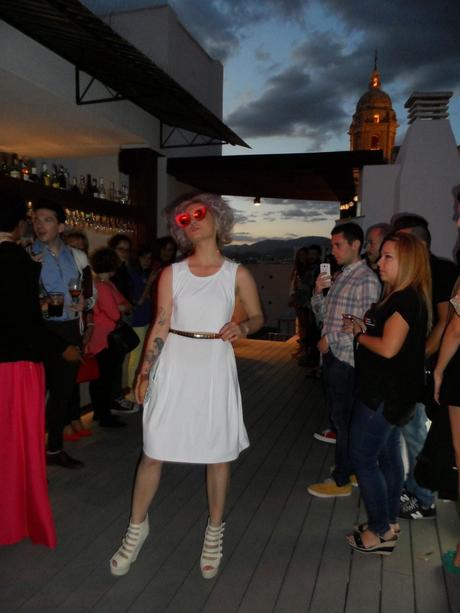 Una pincelada de mi cámara del desfile de Jovenes diseñadores emergentes en Málaga Hotel Molina Lario.  Luego veran las de mi Fotografo Xavi