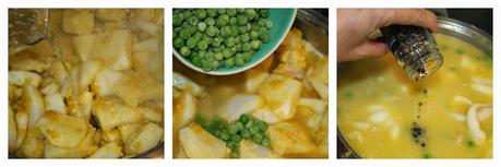 Sepia en salsa de almendras