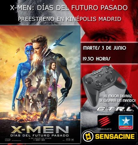¿Te gustaría asistir al preestreno de X-Men: Días del futuro pasado?