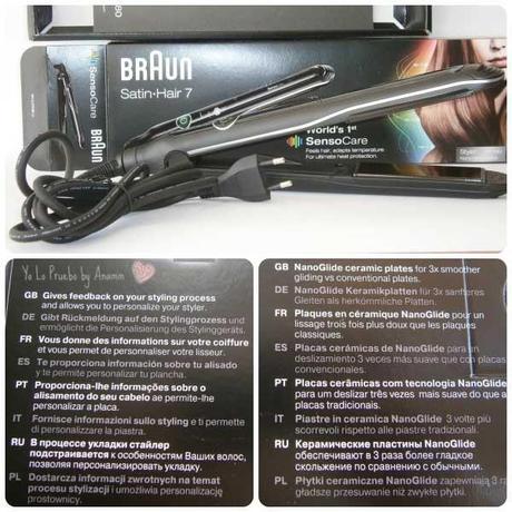 Soy una de las embajadoras Braun del club Proxima a ti, acompañamé Plancha-de-pelo-braun