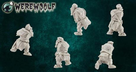 Orc Suicide Bombers Squad de Werewoolf Miniatures