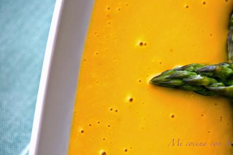 CREMA DE ESPÁRRAGOS VERDES (THERMOMIX Y TRADICIONAL):