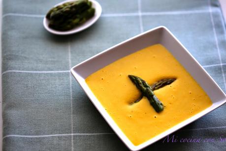 CREMA DE ESPÁRRAGOS VERDES (THERMOMIX Y TRADICIONAL):