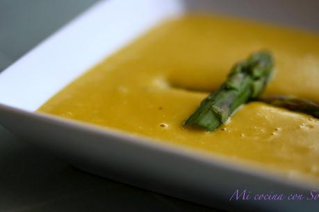 CREMA DE ESPÁRRAGOS VERDES (THERMOMIX Y TRADICIONAL):