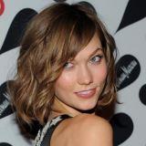 melena con flequillo lateral