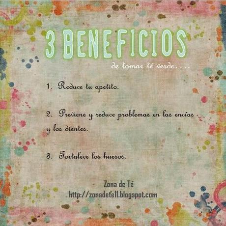 Beneficios del Té verde