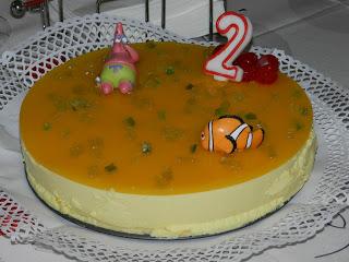 TARTA CREMOSO DE MANGO SIN GLUTEN