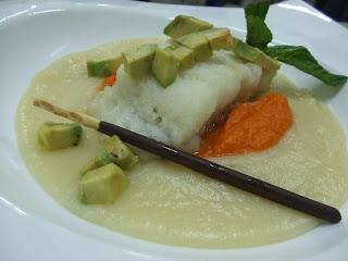 CREMA DE PORRUSALDA CON BACALAO Y CALABAZA ASADAIngredien...