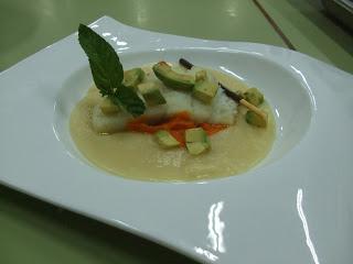 CREMA DE PORRUSALDA CON BACALAO Y CALABAZA ASADAIngredien...