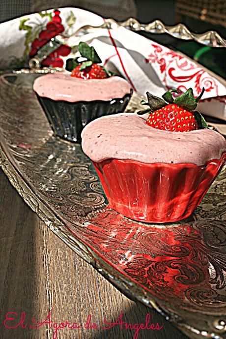 MOUSSE DE FRESAS