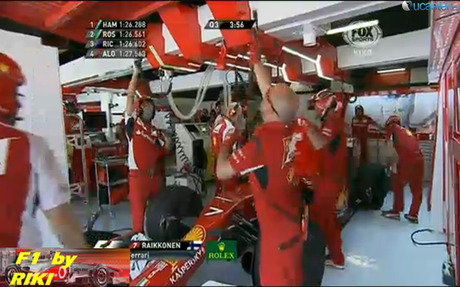 EN FERRARI NO CREEN QUE KIMI TENGA MAS PROBLEMAS QUE ALONSO