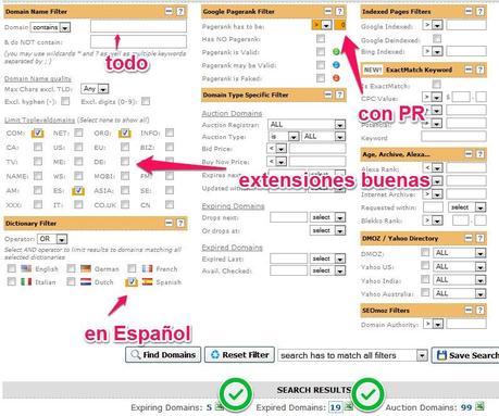 encontrar dominios caducados con register compass