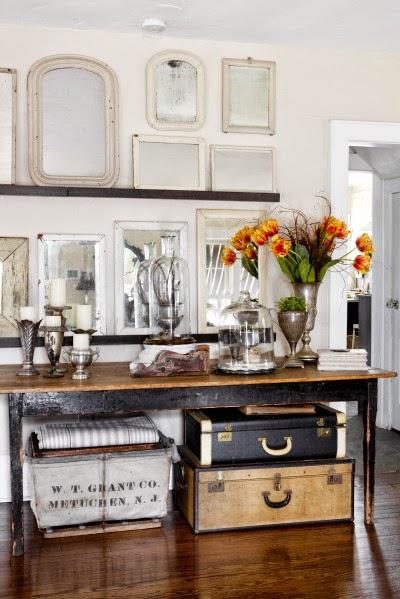 Valijas para Decorar en Estilo Rustico