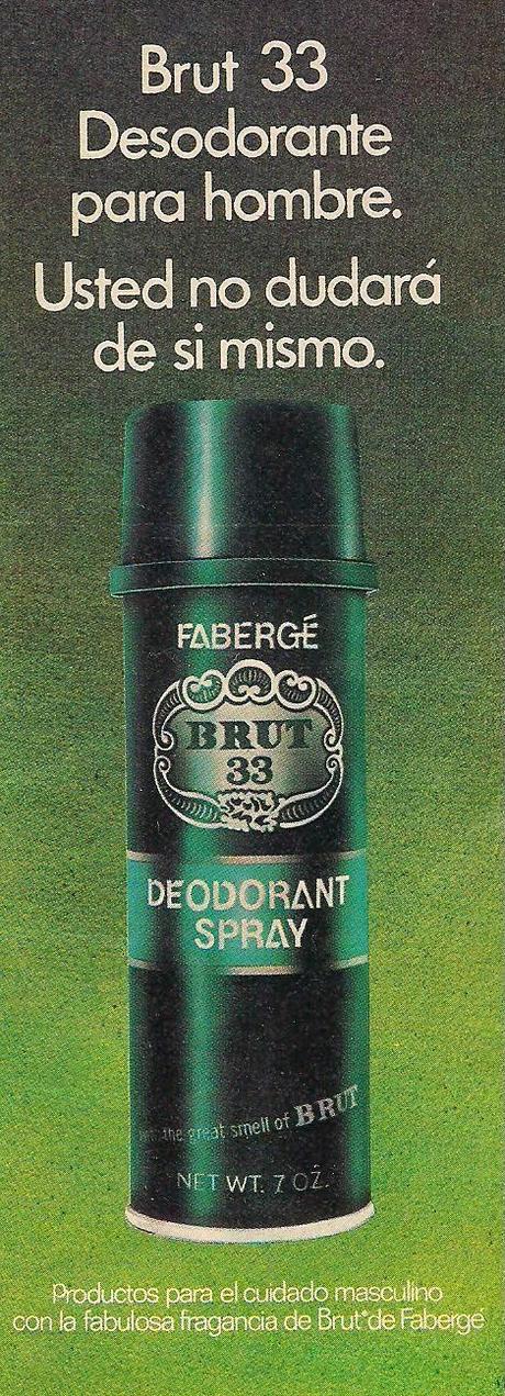 REVISTA SELECCIONES DEL READER'S DIGEST: DESODORANTE BRUT 33 DE FABERGÉ.