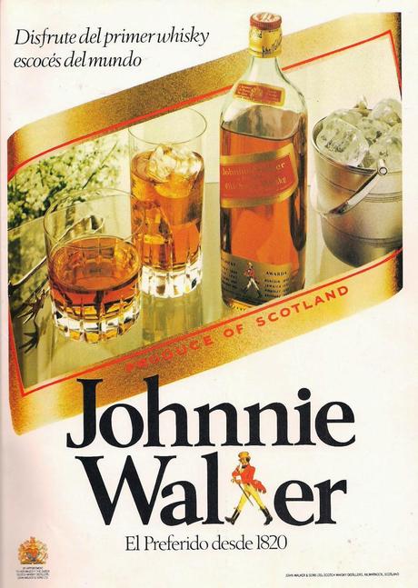 REVISTA GEOMUNDO: WHISKY JOHNNIE WALKER.