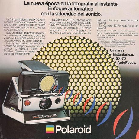 REVISTA GEOMUNDO: CÁMARAS FOTOGRÁFICAS POLAROID.