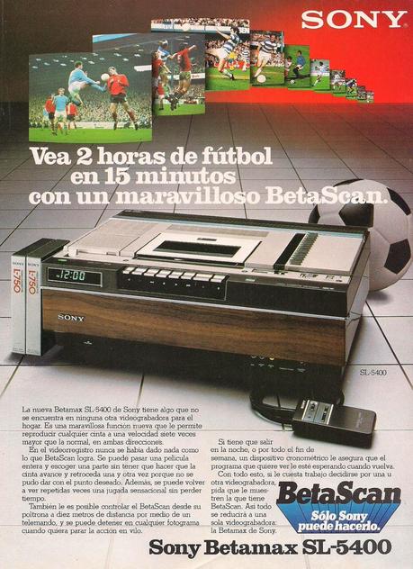 REVISTA GEOMUNDO: SONY BETAMAX SL-5400.