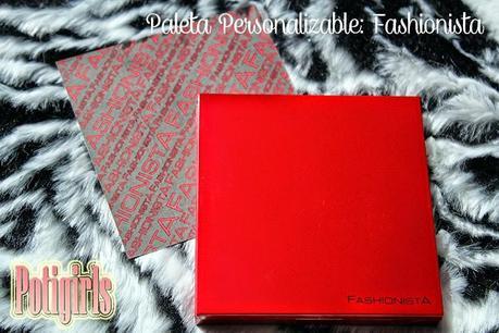 PALETA PERSONALIZABLE DE FASHIONISTA