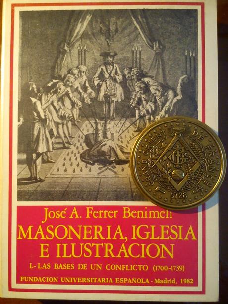 José Antonio Ferrer Benimeli en la Logia Rosario Acuña