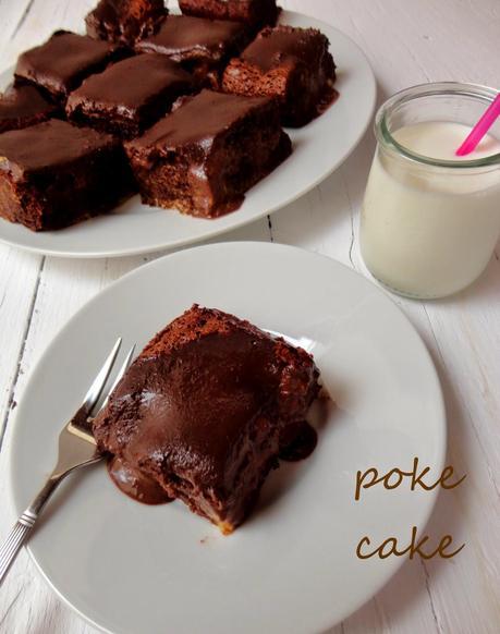 Poke cake Poke cake