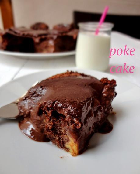 Poke cake Poke cake