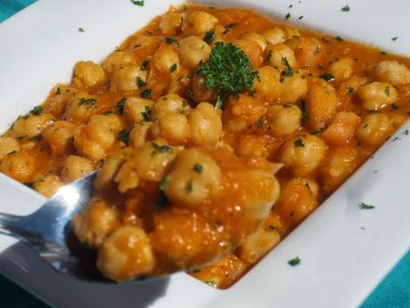 Garbanzos a la cerveza