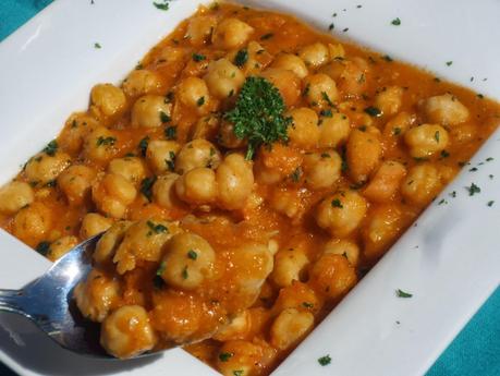 Garbanzos a la cerveza