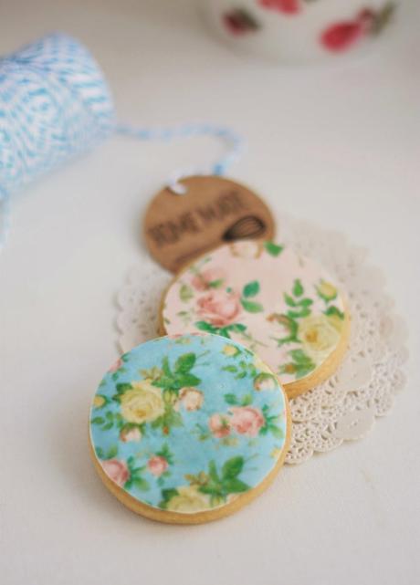 Galletas Shabby chic vintage y los sueños de Anna