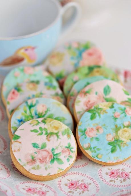 Galletas Shabby chic vintage y los sueños de Anna